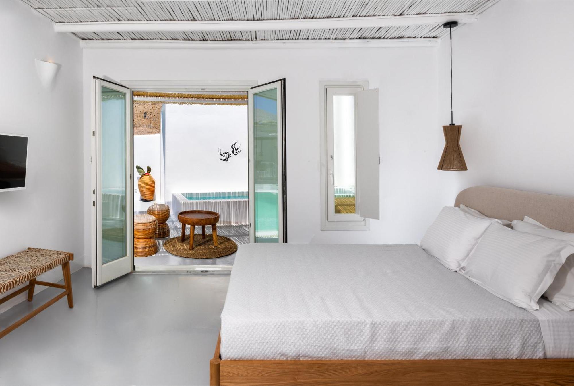 Frati Villas Beachfront ペリヴォラス エクステリア 写真
