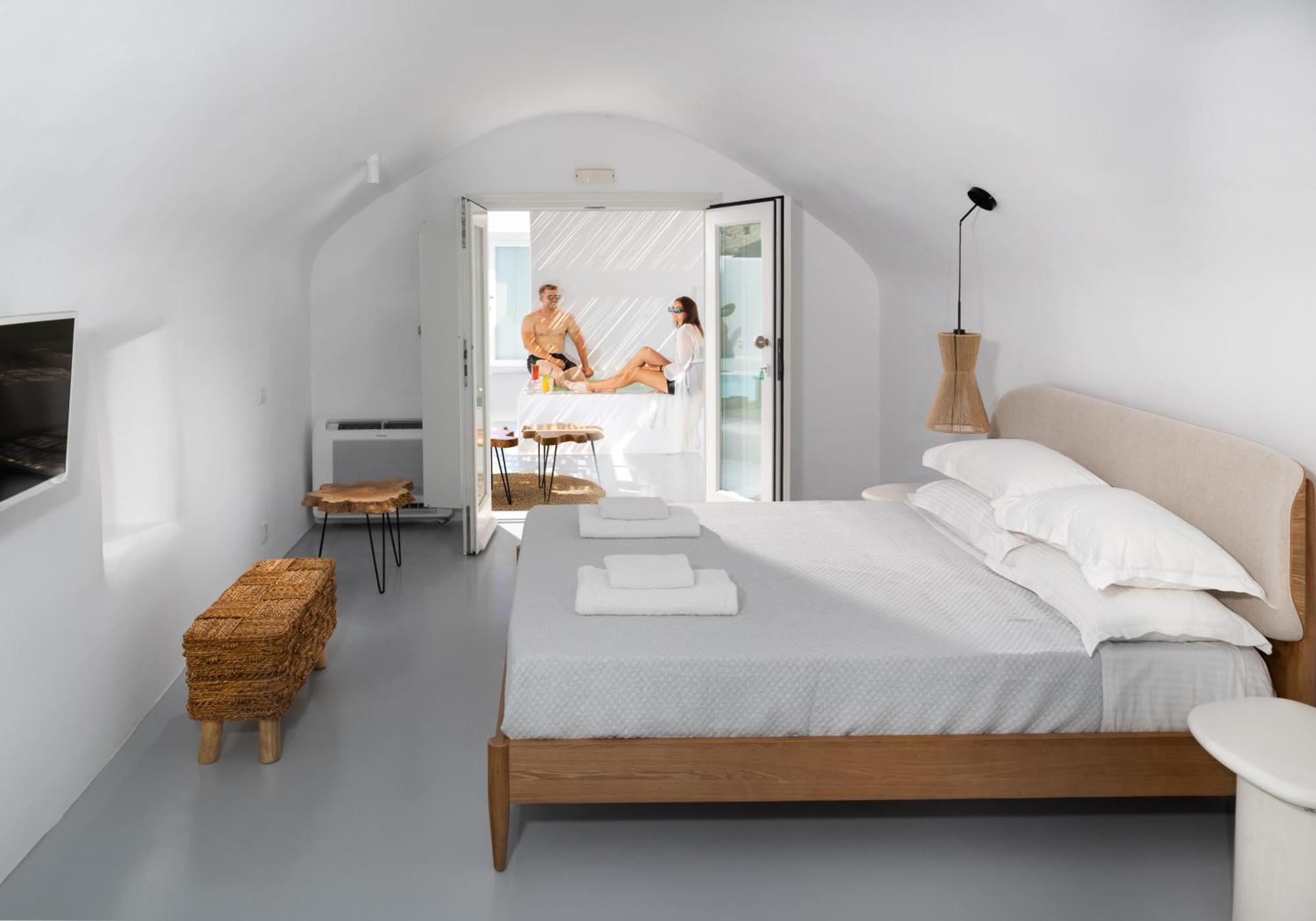 Frati Villas Beachfront ペリヴォラス エクステリア 写真