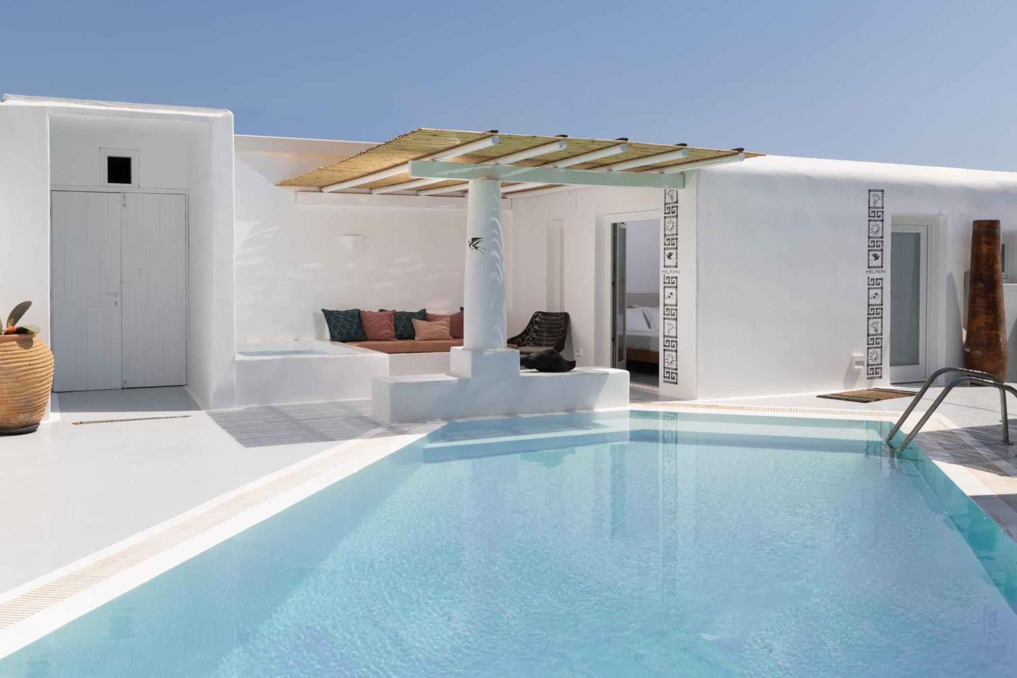 Frati Villas Beachfront ペリヴォラス エクステリア 写真