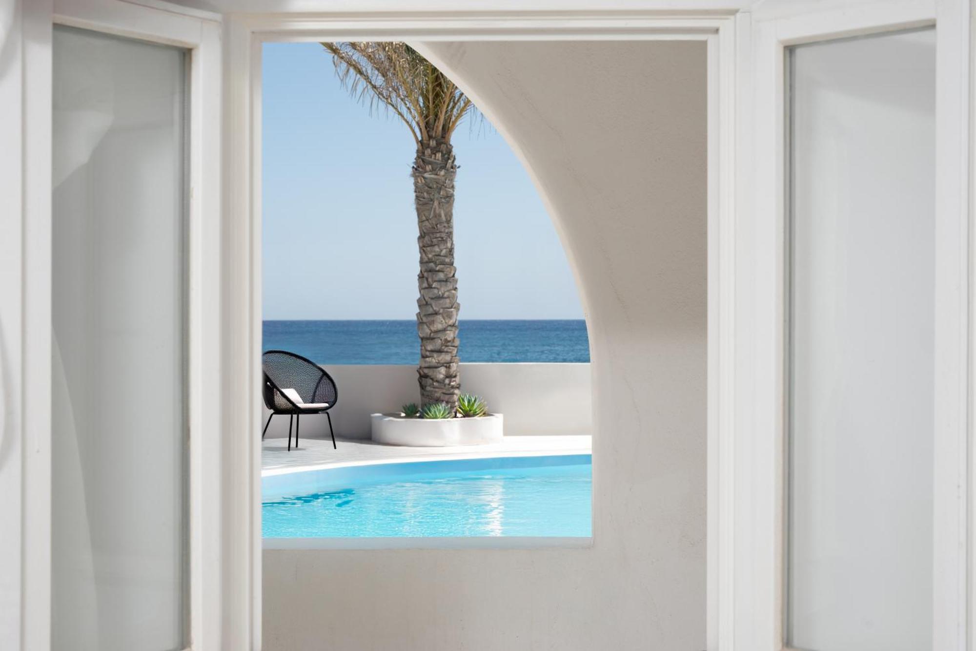 Frati Villas Beachfront ペリヴォラス エクステリア 写真